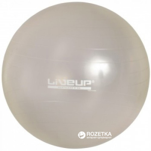 Фитбол LiveUp Gym Ball 75 см Gray (LS3221-75g) лучшая модель в Житомире