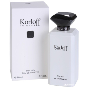 Туалетна вода для чоловіків Korloff In White 88 мл (3392865441249) краща модель в Житомирі