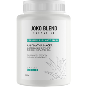 Альгинатная маска Joko Blend успокаивающая с экстрактом зеленого чая и алоэ вера 200 г (4823109401891) ТОП в Житомире