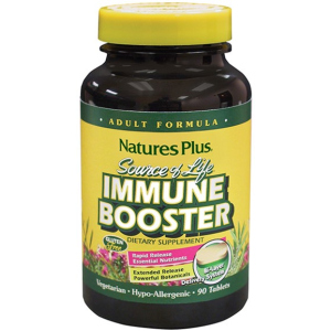 Натуральная добавка Natures Plus Source of Life Immune Booster 90 таблеток (97467030886) в Житомире