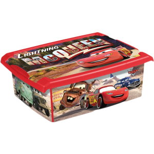 Ящик для зберігання Keeeper Cars 29 x 14 x 39 см 10 л Червоний (2730kee-червоний) краща модель в Житомирі