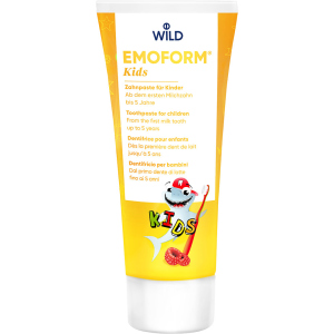 Дитяча зубна паста Dr. Wild Emoform Kids 75 мл (7611841701723) в Житомирі