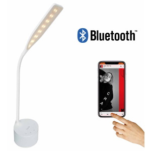 Настільна лампа NOUS S7 з Bluetooth колонкою White ТОП в Житомире