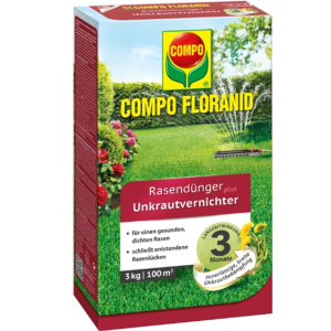 Удобрение Compo для газонов против сорняков 3 кг (3310/4008398143107) в Житомире