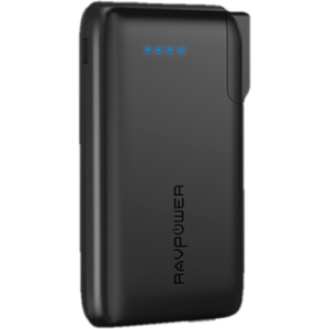 УМБ RAVPower 10050mAh Portable Charger with AC Plug Black (RP-PB066) ТОП в Житомире