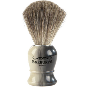 Помазок для бритья Barburys Grey Horn барсук (5412058189104) в Житомире