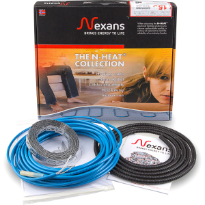 Тепла підлога Nexans TXLP/2R двожильний кабель 1500 Вт 8.8 - 11.0 м2 (20030017) краща модель в Житомирі
