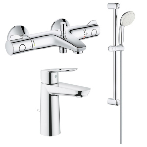 Набір змішувачів Grohe Grohtherm 800 + BauLoop 34550TM ТОП в Житомирі