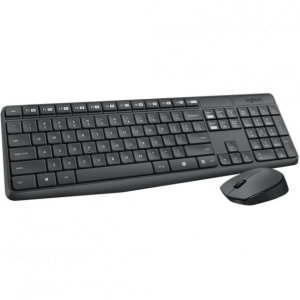 Комплект Logitech Wireless Desktop MK235 чорна USB (радіо, клавіатура+оптична миша) (920-007948) в Житомирі