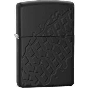 Запальничка Zippo 24754 Tire Tread Чорна (Zippo 28966) ТОП в Житомирі