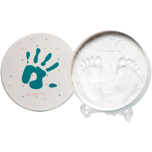 Набор для создания отпечатка ручки и ножки малыша Baby Art Магическая коробочка Круглая (3601094200) (3220660304400) в Житомире
