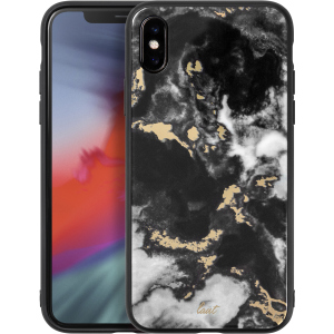 Панель Laut Mineral Glass для Apple iPhone Xs Max Black (LAUT_IP18-L_MG_MB) ТОП в Житомирі