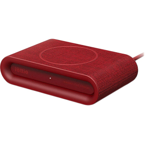 Бездротовий зарядний пристрій iOttie iON Wireless Fast Charging Pad Plus Red (CHWRIO105RD) рейтинг