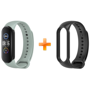 Xiaomi Mi Band 5 MiJobs Dual Color Water Green/Black (MJ5-DSS017WGB) в Житомирі