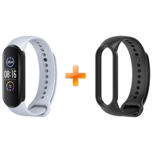 Xiaomi Mi Band 5 MiJobs Dual Color Rock Ash/Black (MJ5-DSS020RAB)