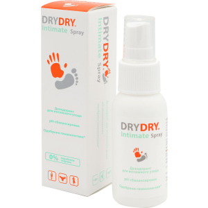 Дезодорант для інтимного догляду Dry Dry Intimate Spray 50 мл (7350061291156) ТОП в Житомирі