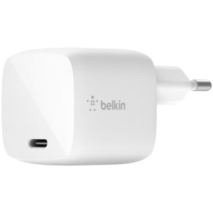 Зарядний пристрій Belkin GAN (30W) USB-С, white в Житомирі