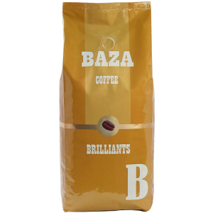 Кава в зернах Baza Coffee Brilliants "B" 100% Арабіка 1 кг (4820215240017) в Житомирі