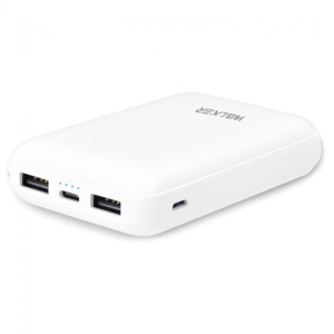 купити УМБ WALKER WB-310 10000mAh 2USB/2.1A/2.1A Роз'єм Type-C/micro white