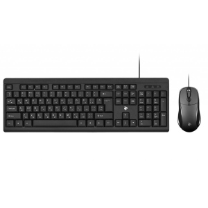 Комплект 2E MK401 USB Black (2E-MK401UB) ТОП в Житомирі