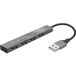 USB-хаб Halyx Aluminium 4-Port Mini USB Hub (tr23786) лучшая модель в Житомире