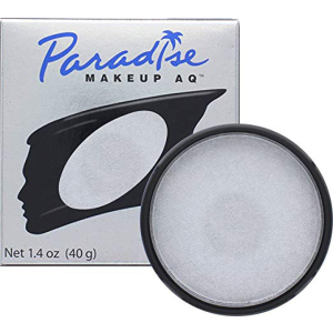 Mehron Paradise Silver Radiant Aquagrim 40g (800-BSA) (764294580890)