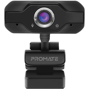 Веб-камера Promate ProCam-1 FullHD USB Black (procam-1.black) краща модель в Житомирі