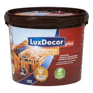 Акрилове просочення для дерева LuxDecor 5 л кедр в Житомирі