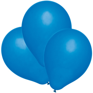 Набор Воздушные шарики Susy Card Синие 20 см 100 шт (40011424) ТОП в Житомире