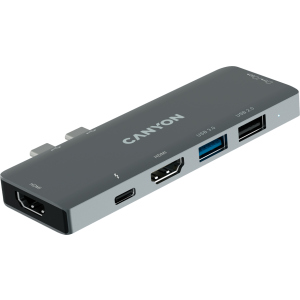 Хаб Canyon для MacBook 7-в-1: USB-C Power Delivery 100 Вт (CNS-TDS05B) в Житомире