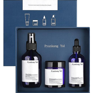 Набір Pyunkang Yul Set Тонер-міст Mist Toner 200 мл + Ампула Moisture Ampoule 100 мл + Крем Moisture Cream 100 мл (8809486680414) ТОП в Житомирі