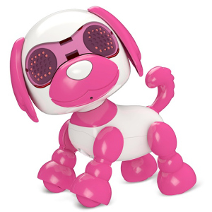 Інтерактивна іграшка UTG-T Розумне щеня Pink Dog cute зі світловими та звуковими ефектами (4820177260474) ТОП в Житомирі