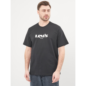 Футболка Levi's SS Relaxed Fit Tee Mv SSnl Logo Caviar 16143-0084 S (5400898765718) лучшая модель в Житомире