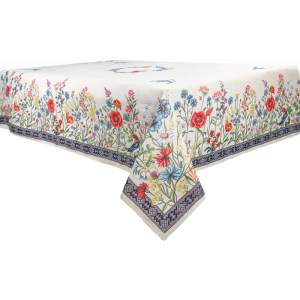 Скатертина Lefard Home Textile Chamomille 140х140 см (732-010) краща модель в Житомирі