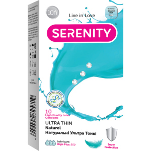 Презервативи Serenity Ultra Thin 10 шт (6949402825719) ТОП в Житомирі