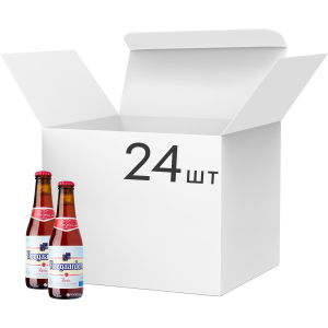 Упаковка пивного коктейля HoeGaarden Rosee 3% 0.25 л x 24 шт (5410228224747) рейтинг