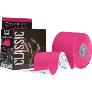 Кинезиологический тейп REA TAPE Classic 5 см 5 м Розовый (REA-Classic-pin) ТОП в Житомире