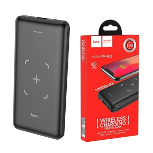 Павербанк Hoco Wireless Charger 10000 мАч black ТОП в Житомирі