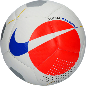 М'яч футзальний Nike Futsal Maestro Size 4 White/Orange (SC3974-101) краща модель в Житомирі