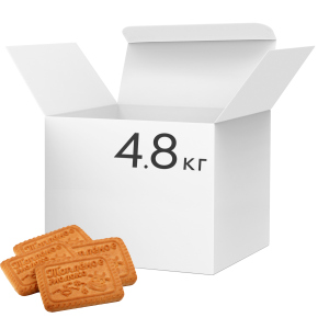 Упаковка печенья Доминик Топленое молоко 4.8 кг (4823055522381) ТОП в Житомире
