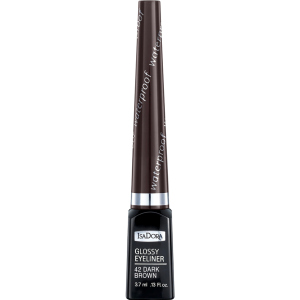 Підводка для очей Isadora Glossy Eyeliner 42 dark brown 3.7 мл 97317851128429) краща модель в Житомирі