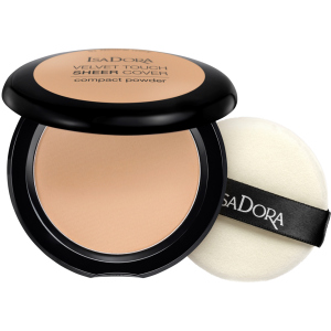 Пудра для обличчя Isadora Velvet Touch Sheer Cover Compact Powder 44 warm sand 10 г (7317852149447) в Житомирі