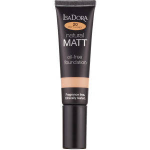 Тональная основа Isadora Natural Matt oil-free foundation 20 matt honey 35 мл (7317852142202)