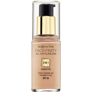 Тональний крем Max Factor Facefinity All day flawless 3in1 Foundation №45 Warm Almond 30 мл (5410076971398)