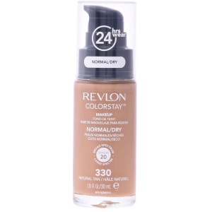 Тональный крем Revlon ColorStay нормальная и сухая кожа с дозатором 330 Natural Tan 30 мл (309974677097) лучшая модель в Житомире