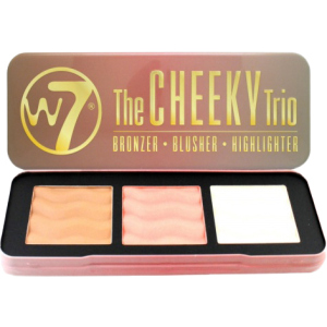 Хайлайтер для обличчя W7 The Cheeky Trio 21 г (5060406141122) краща модель в Житомирі