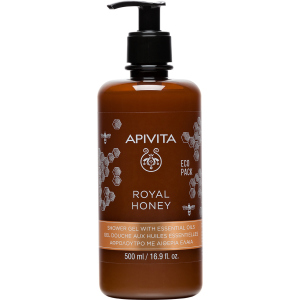 Гель для душу Apivita Royal Honey з ефірними оліями 500 мл (5201279074616) рейтинг