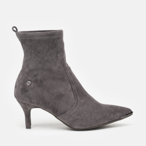 Ботильйони XTI Microfiber Ladies Ankle Boots 35104 38 24 см Сірі (8434739563390) рейтинг