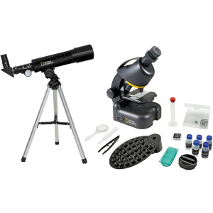хорошая модель Микроскоп National Geographic Geographic 40x-640x + Телескоп 50/360 с кейсом (9118200)