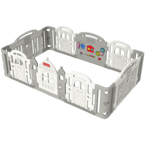 Дитячий манеж Dwinguler Castle Downy Grey (8809268161032) краща модель в Житомирі